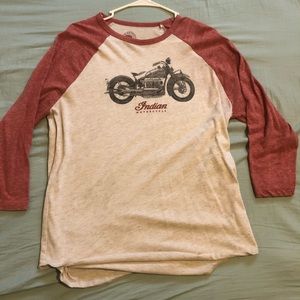 Lucky Brand Men’s 3/4 sleeve shirt. Clean! Size L